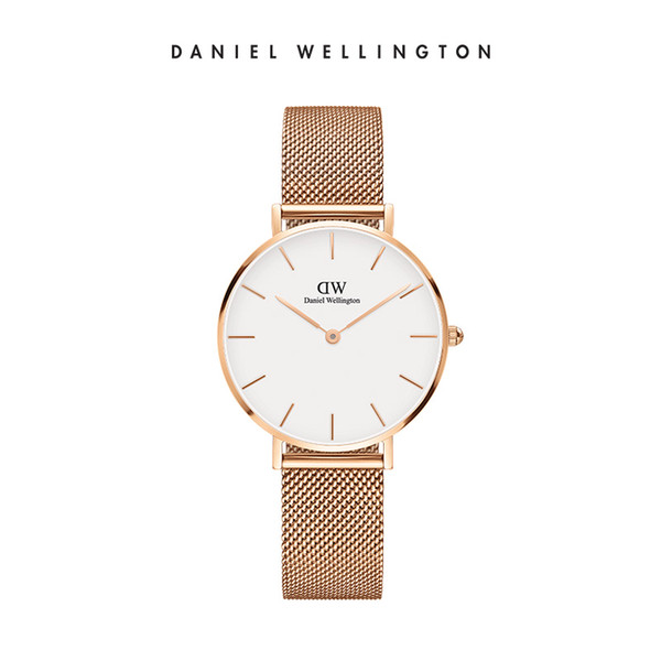 Good quality TOP luxury 32mm brand Daniel Wellington women watches fashion leather stylerose gold ladies dw watches montre femme relojes