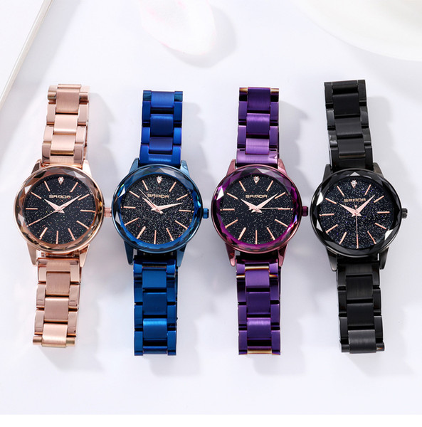 elegant Women luxury Watches top brand quartz Lady fashion crystl bracelet watch stainless steel waterproof clock female birthday gift