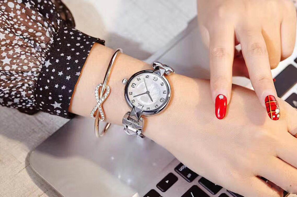 2017 New hot casual personality series Diamond glass wrist Watches Women Irregular steel strip Quartz Fashion ladies Watches Wholesale