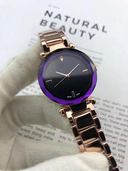 Starry Sky Ma'am Jewel Water Chestnut Crystal Wrist Watch Steel Bring Quartz Watch Waterproof Wrist Watch