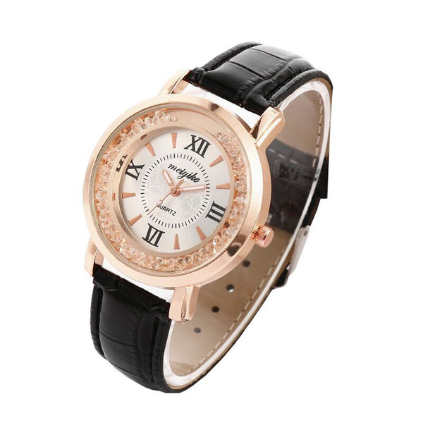 Explosion models women's Korean version of white rhinestone ladies watch women's watch student watch quartz gift table wholesale