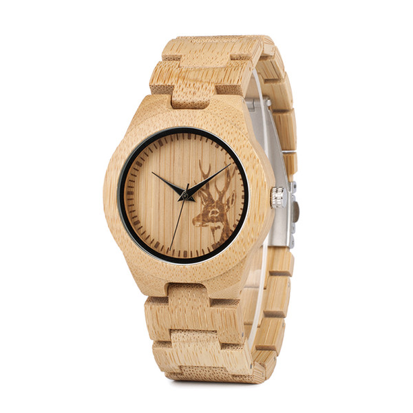 BOBO BIRD Bamboo Wood Watches Women Fashion Watch Custom Drop Shipping Japan Quartz Clocks in Gift Box