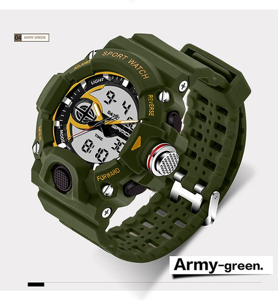 relojes hombre 2019 Chronograph S Style Shock Brand Casual Women Sports Watches LED Military Digital Quartz Dress Wrist Watches