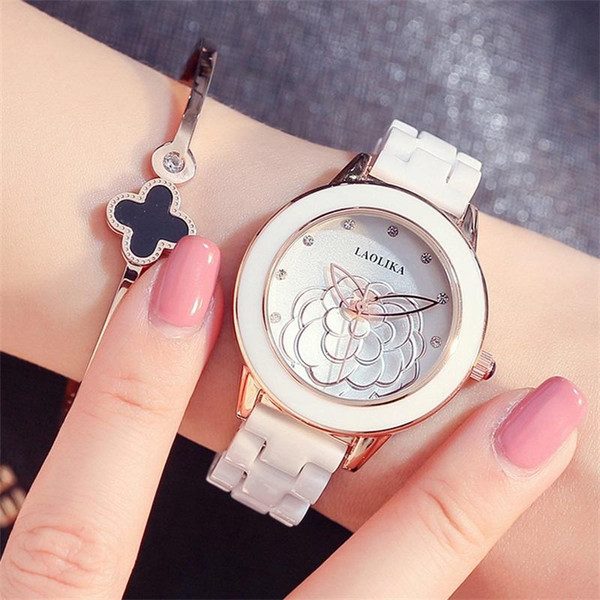 Hot Sale Women Ceramic Wristwatch Ladies Designer Watches Ordinary Waterproof Quartz Business Affairs Watch Easy To Use 30hw dd