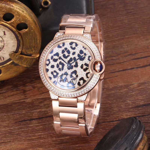 Fashion stainless steel quartz women dress watches diamond women's watches rose gold ladies watch clock reloj mujer super gift