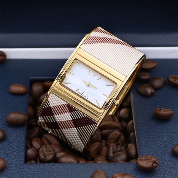 High quality New Arrival Women Dress Watch Gold Famous Steel wristwatches Quartz For Lady Female watch relojes mujer gifts box bangle clock