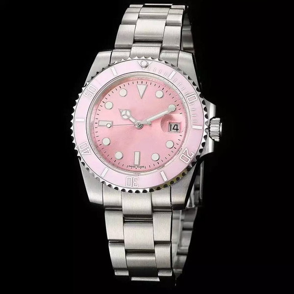 Luxury women watches High Quality Pink Automatic Movement wristwatch AAA Brand Sapphire Relogio watch 2018 Gift