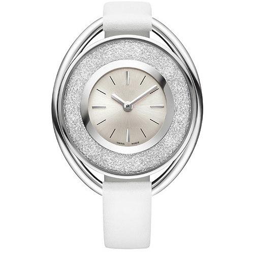 2018 Popular Casual Rolling crystal Dial Women watch Black white Red Leather Wristwatch Lady watches famous brand Dress watch free shipping