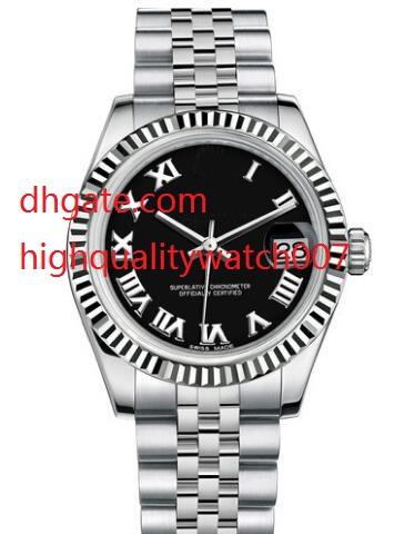 (6 colors )Luxury High Quality Watch White Mid-Size Datejust 31mm Roman Blue Dial 178274 SANT BLANC Automatic Ladies Women Watches