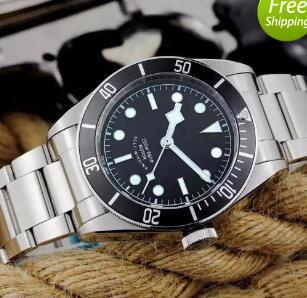 2018 Luxury Brand Watch Automatic Movment Stainless Steels Black /BLUE Dial 40mm Pelagos Mens Sport Watches Wristwatches