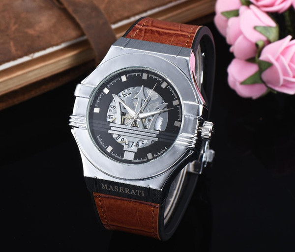 2019 Set auger leisure fashion New Luxury sport maserati Watches men women Fashion quartz watch