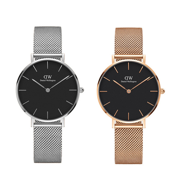 luxury watches daniel brand women watch fashion gold ladies wristwatch 32mm stainless steel lady womens quartz wristwatch Montres de luxe