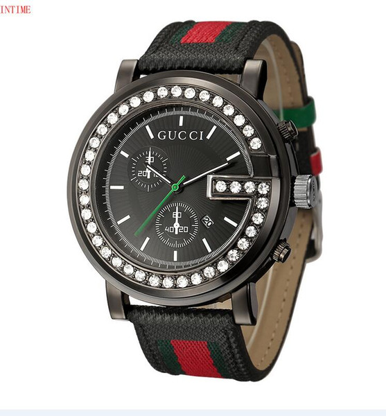 2018 Classic model man Military watch Stainless steel luxury Casual popular wristwatch quartz watches clock male brand watch Free shipping