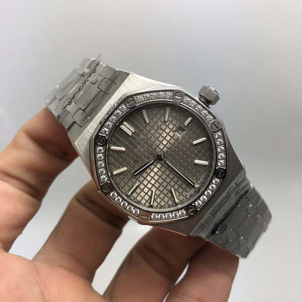 Luxury Watch Best Quality Wristwatches Royal Oak 33mm Ladies Diamond Bezel 67651 Watches Quartz Battery Women's Watch Watches 33mm