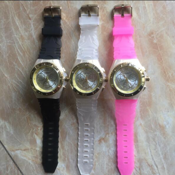 French Luxury brand high quality Technomarine watch Multifunctional quartz outdoor sports Marine version Unisex silicone watch