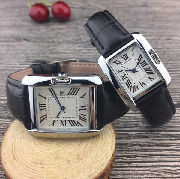 New Fashion Women Dress Watches Casual Rectangule Leather Strap Relogio Feminino Luxury Brand Lady Quartz Wristwatch