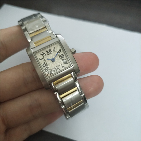 Top quality luxury watch for women quartz watches stainless wrist watch stainless steel bracelet ca25
