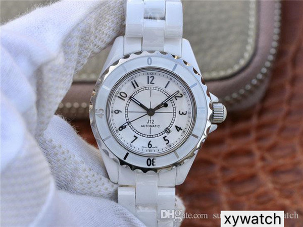 2019 hot style JF J12 series women mechanical watch, 33mm diameter, automatic mechanical movement. Precision ceramics, luxury women's watche