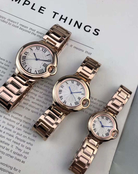 High quality AAA new fashion luxury brand watch alloy steel business casual men and women couple quartz watch