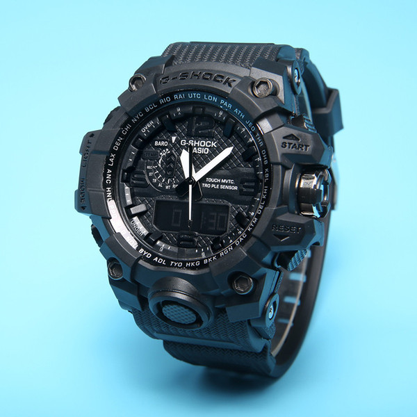 New Color G110 men Luxury sports watch LED Watches Auto Light shocked G style wristwatch Fashion Women Dress watches Original Box
