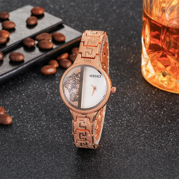 2019 diamond gold japan move red quartz women wrist watch + 4 colors free shipping Famous vogue fashion rose gold watch