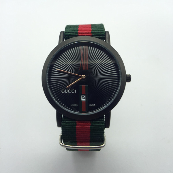 AAA High Quality 40mm Men Watches Top Luxury Brand 36mm Women Quartz Date Watches Reloj Hombre Fashion Nylon Strap Designer Watch