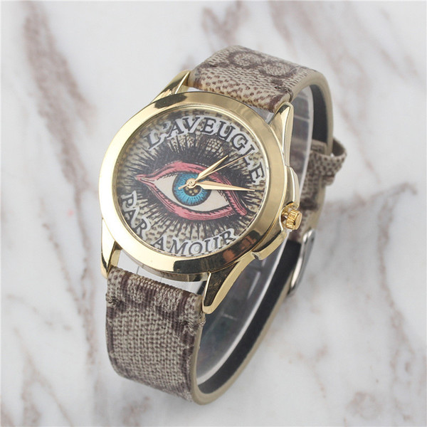 New Arrival Luxury Quartz Watch Par Amour Fashion Creative Dial 38MM Men And Women Sport Rubber Strap Dress Gold Watch Casual Montre Unisex