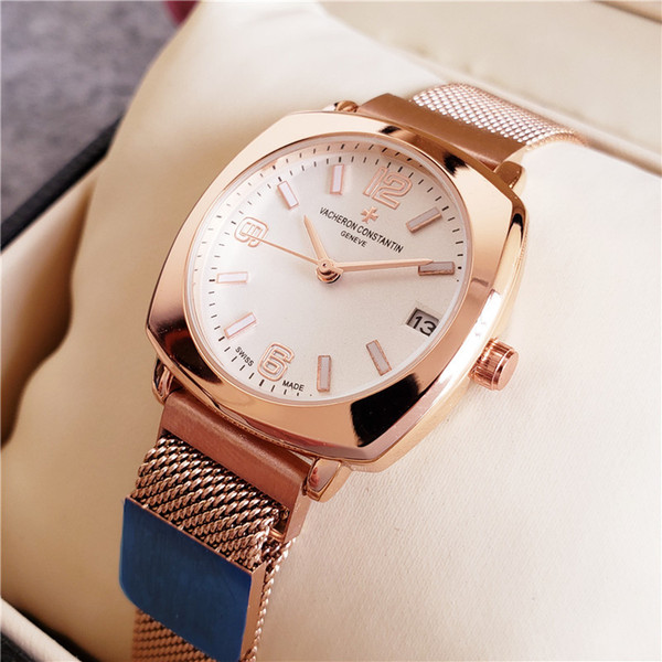 Hot sale brand 38mm Mesh belt Drill surface Modern QUARTZ watch luxury watch classic women watch Relogio brand watches