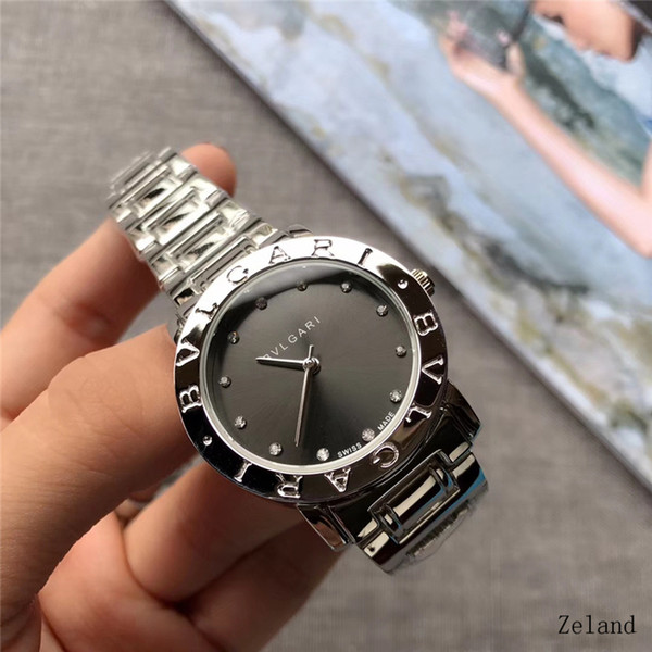 AAA high quality luxury women's watch Red dial watch Stainless steel designer dress watch Luxury bracelet Waterproof quartz clock orologio