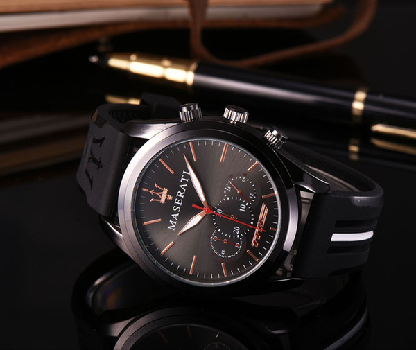 2017Casual Quartz Watch Menes Women Top Brand maserati Stainless Steel Watches Relojes Hombre Horloge Orologio Uomo Montre Homme SPROT WATC2