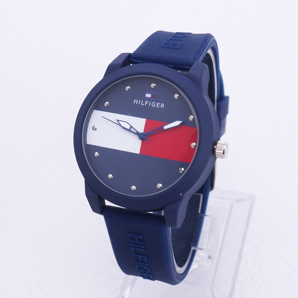 New American famous1 fashion leisure sports brand men's and women's rubber watchband sports quartz wristwatch brand watches