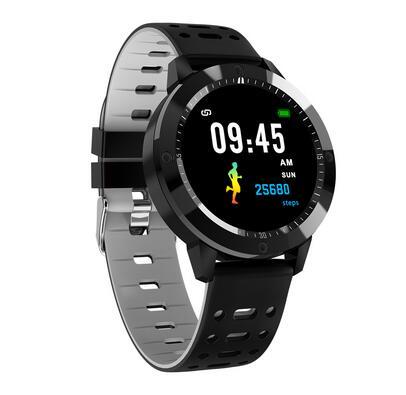 IP67 waterproof tempered glass activity tracker sports heart rate monitor ladies men's smart watch