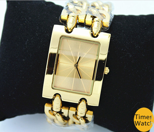 Stainless steel Bracelet GS Wristwatch Top Luxury female hours Famous Brand lady dress watch High Quality Gifts