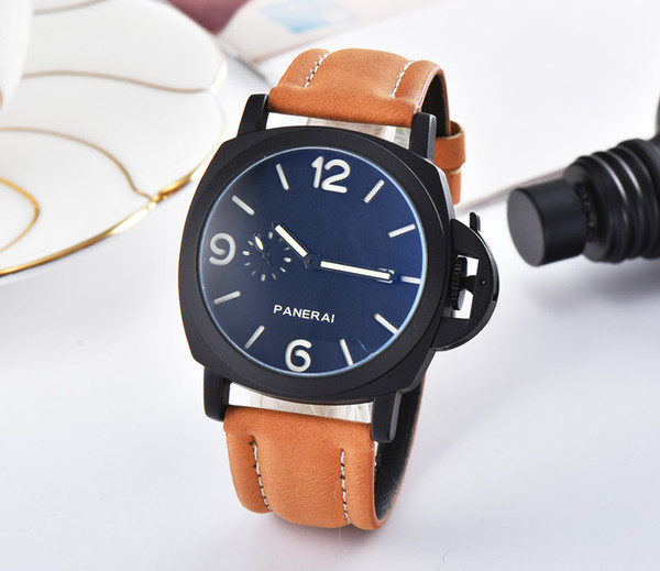 Free shipping all the dial work crime watch top watch leather belt quartz watch, leisure fashion watches5