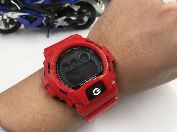 Model 6900 relogio masculino Drop shipping Classic fashion large dial watch for men girl women student watches clock hour