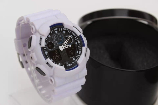 chronograph watches military watch digital watch men & boy gift Hot new style men's sports LED watches