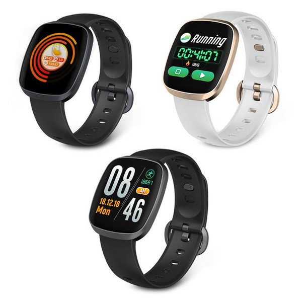 GT103 Smart Watch Heart Rate Monitor Fitness Tracker Control Music Sport Watch Full screen touch for IOS Android