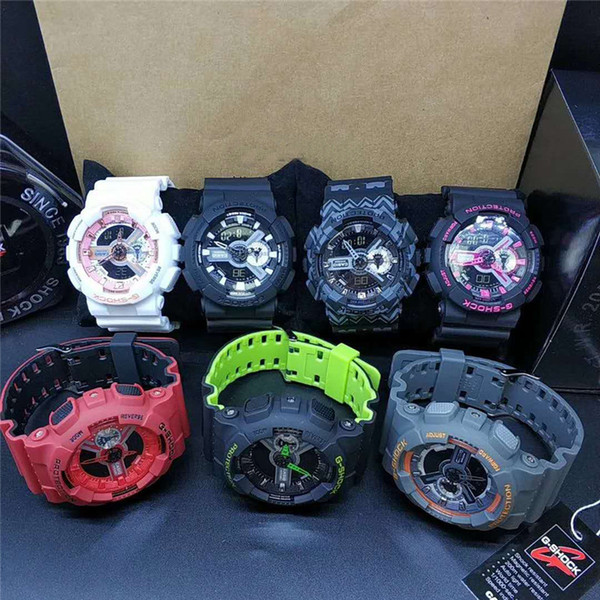 Hot relogio G WG men's sports watches GW1000 Display LED Fashion army military shocking watches men Casual Watches R001