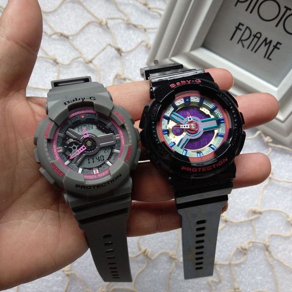 Children&watch high quality AAA multi-function waterproof outdoor leisure brand sports watch multi-time zone electronic digital LED watch