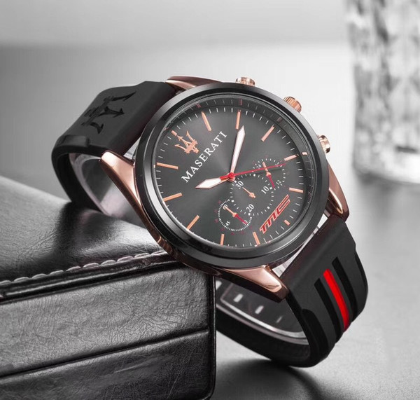 Premium Quartz Watch Men Women Top Brand maserati Silicone Steel Watches Relojes Hombre Horloge Orologio Uomo Montre Homme SPROT WATCH
