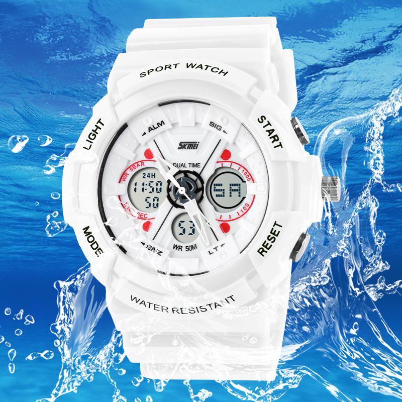 New Skmei electronic G dual display Men Fashion s wiss army  Watches+Male boys Digital waterproof Sports Watch