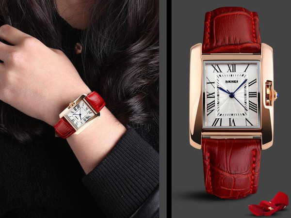 Watches Ladies Women 2019 Leather Strap Quartz Wristwatches for Lady Skmei Brand Custom Fashion Luxury Watches Best Gift Chinese Wholesale