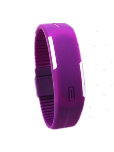 LED Digital Watch Electronic Wristwatches Korean Lovers Men Women Watches Creative Calendar Colorful Rubber Smart Montre Femme