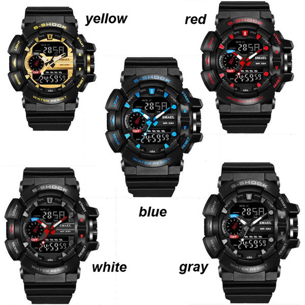 Popular Mens Summer G Sports GA110 Watches LED Waterproof Climbing Digital S Shock Men 100 Watch All Pointer Work 3009002