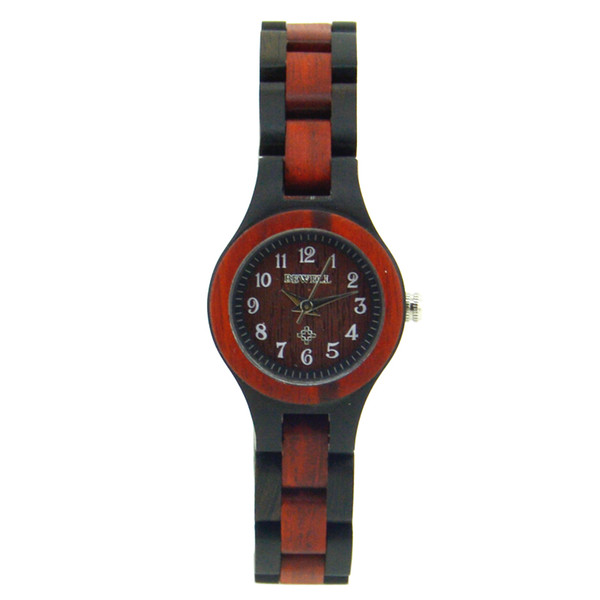 BEWELL Quartz Watch Women Wood Watches Casual Wooden Luxury Business Watch Wood Analog Wood Wristwatch with Box 123AL