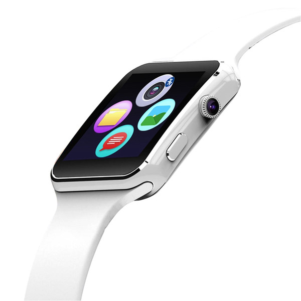 2018 New Arrival X6 Smart Watch with Camera Touch Screen Support SIM Card Bluetooth Smartwatch for iPhone Xiaomi Android Phone