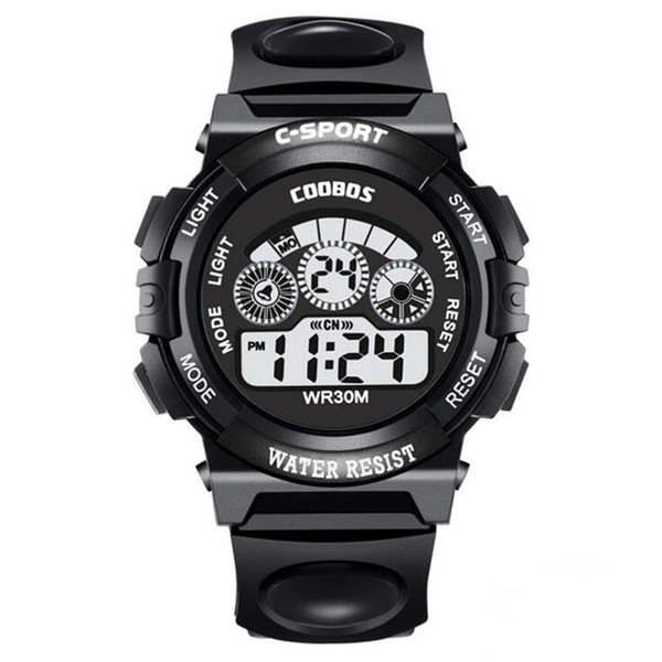 Sport Student Children Watch Kids Watches Boys Girls Clock Child LED Digital Wristwatch Electronic Wrist Watch for Boy Girl Gift