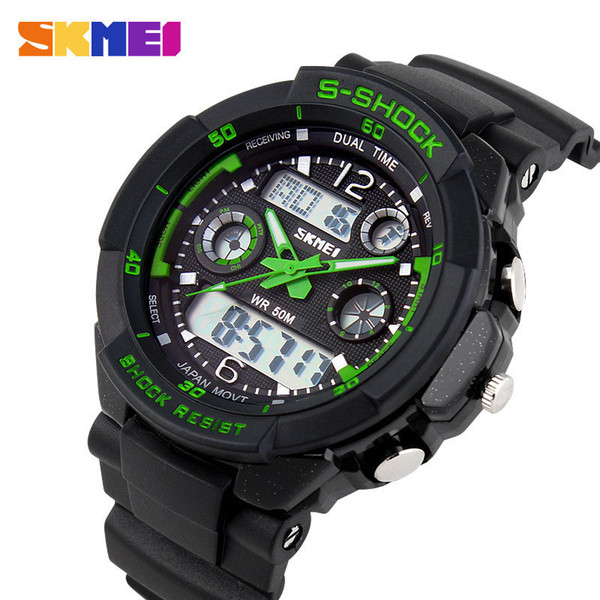 S SHOCK 2017 Luxury Brand Men Sports Watches Military Army Digital LED Quartz Watch Wristwatch Relogio Reloj SKMEI Clock Relojes Y1892507