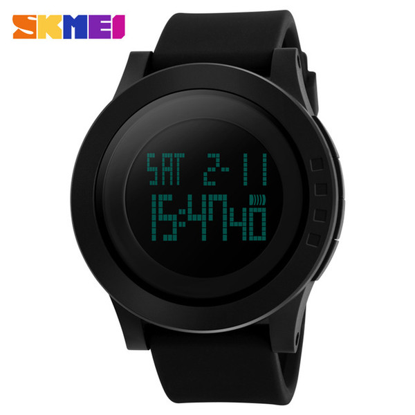 Time Beauty Korean Watch Outdoor Sports Waterproof LED Fashion Luminous Multi Function Couple Student Large Capacity Electronic Watch