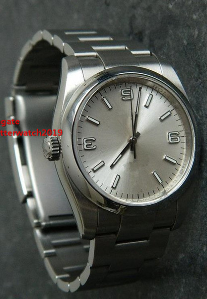 6 Styles classic limited edition 36mm high quality automatic mechanical wristwatch 116000 Index Dial Automatic Mechanical Men Watches F